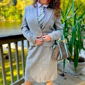 Vintage Kirkland Hall 2 Pc Skirt/Suit Set Size 12